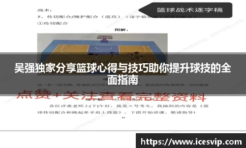 吴强独家分享篮球心得与技巧助你提升球技的全面指南